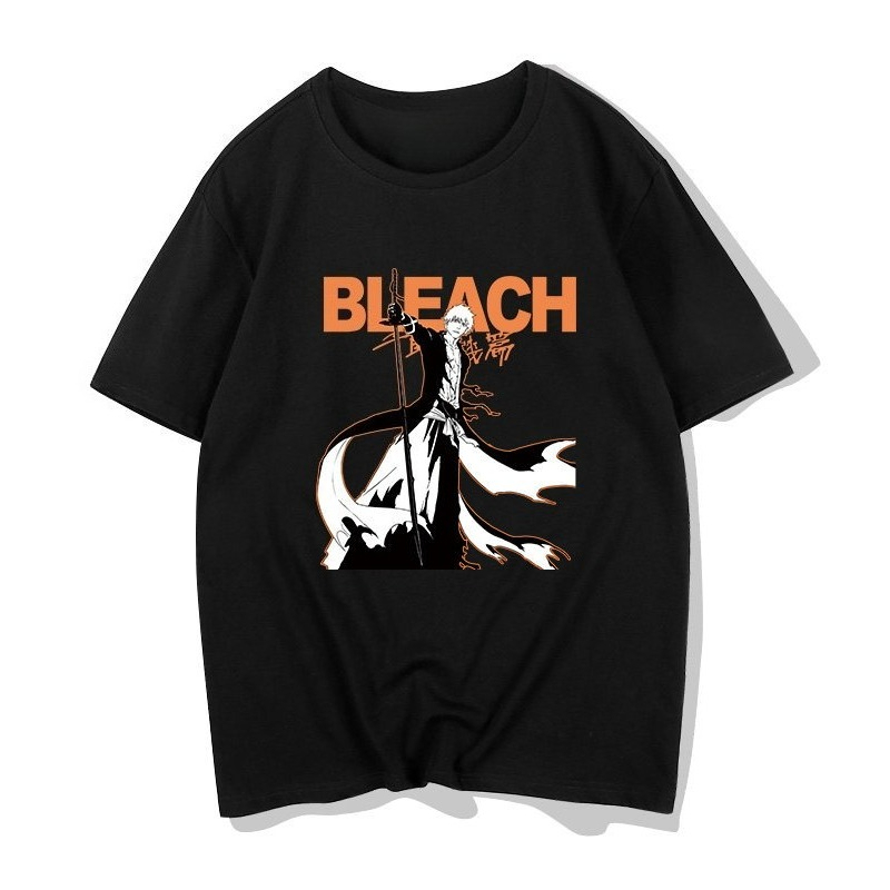 Футболка BLEACH Курасаки Ичиго – обзор и цена Anime Merchandise T Shirt