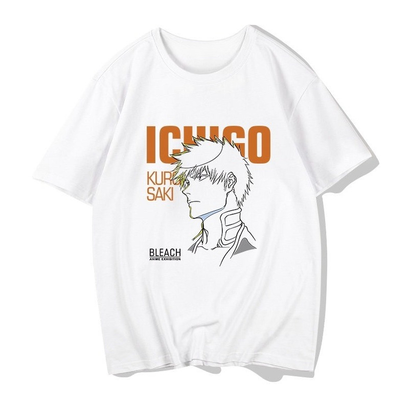 Футболка BLEACH Курасаки Ичиго – обзор и цена Anime Merchandise T Shirt