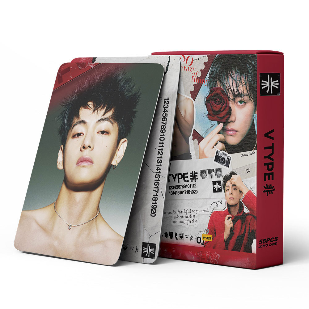 55 фотокарточек KPOP-айдола VT – обзор и цена Anime Merch Ideas