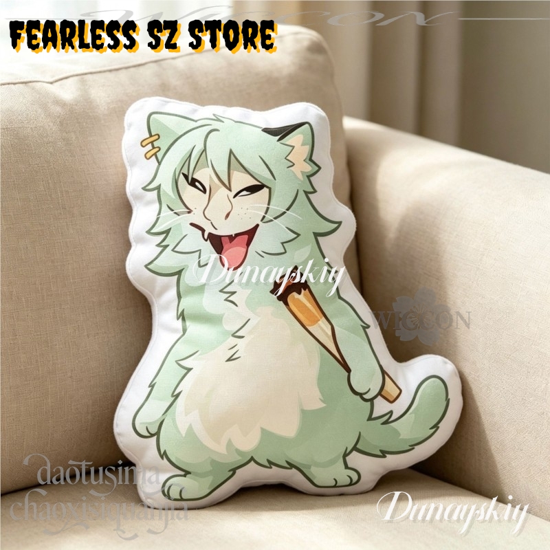Кот-курильщик, плюшевая игрушк – обзор и цена Cute Anime Merchandise