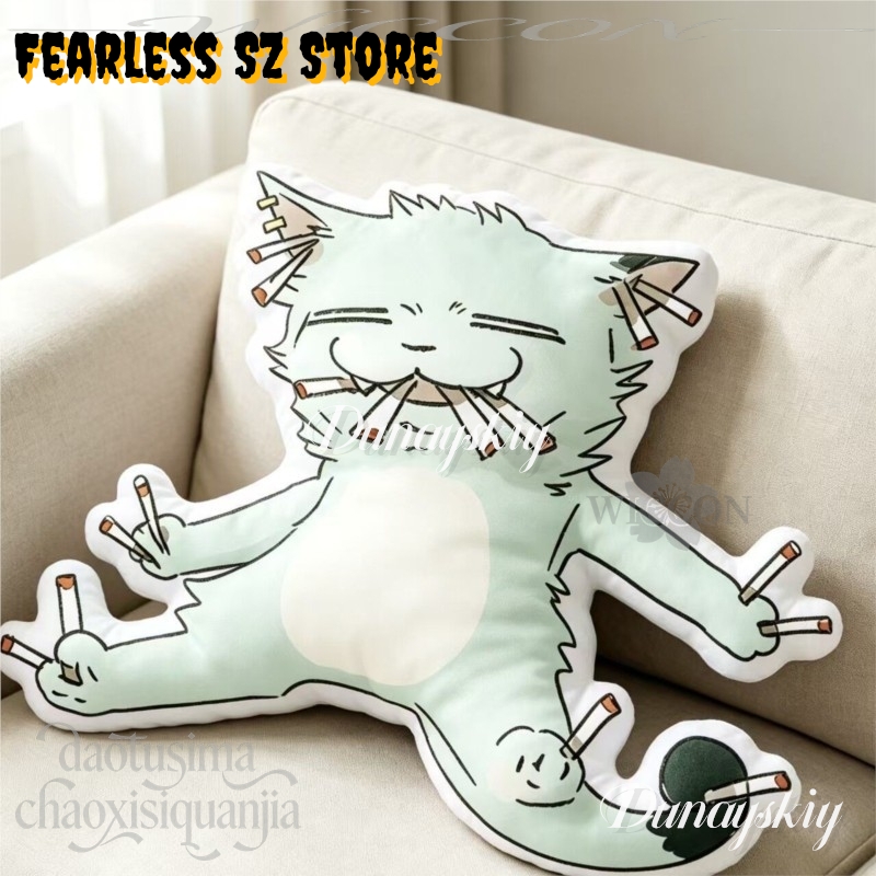 Кот-курильщик, плюшевая игрушк – обзор и цена Cute Anime Merchandise